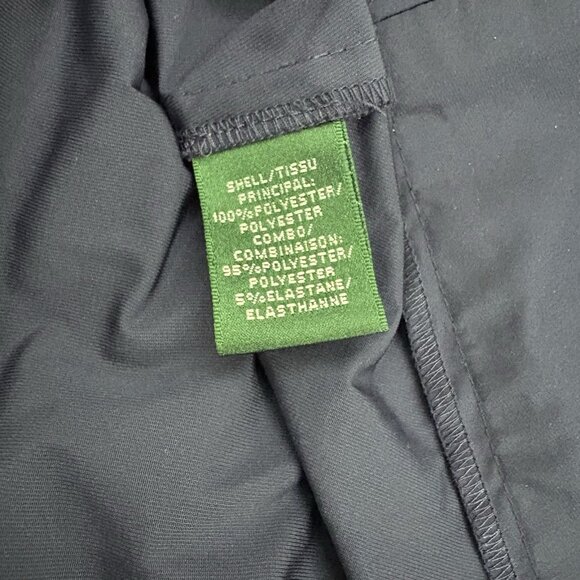 Lauren Ralph Lauren Yoko Dress Womens SZ 14 Fit Flare Midi Sleeveless Navy Blue‎ - Picture 15 of 16